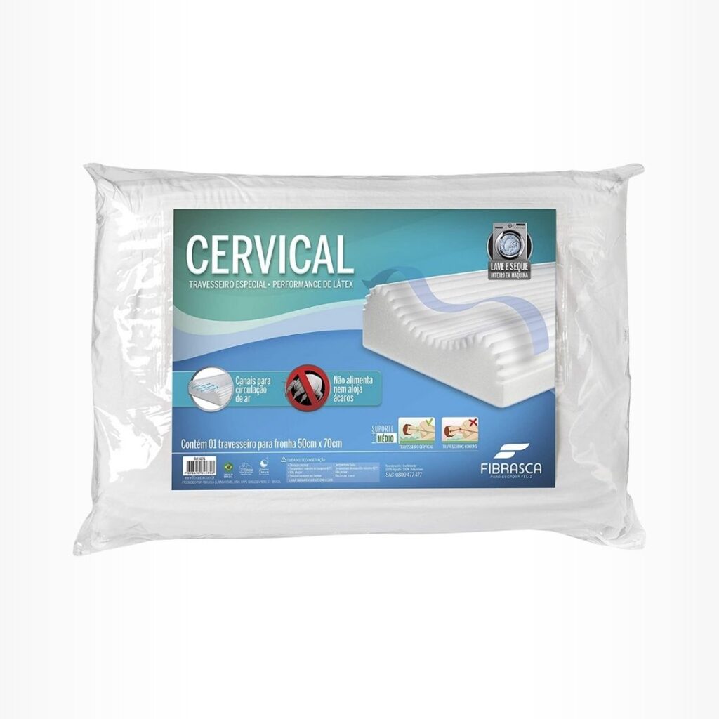 travesseiro cervical ortopédico