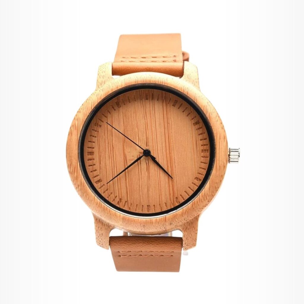 relógio de madeira