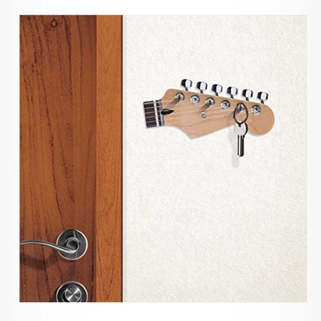 porta-chaves em formato de guiarra