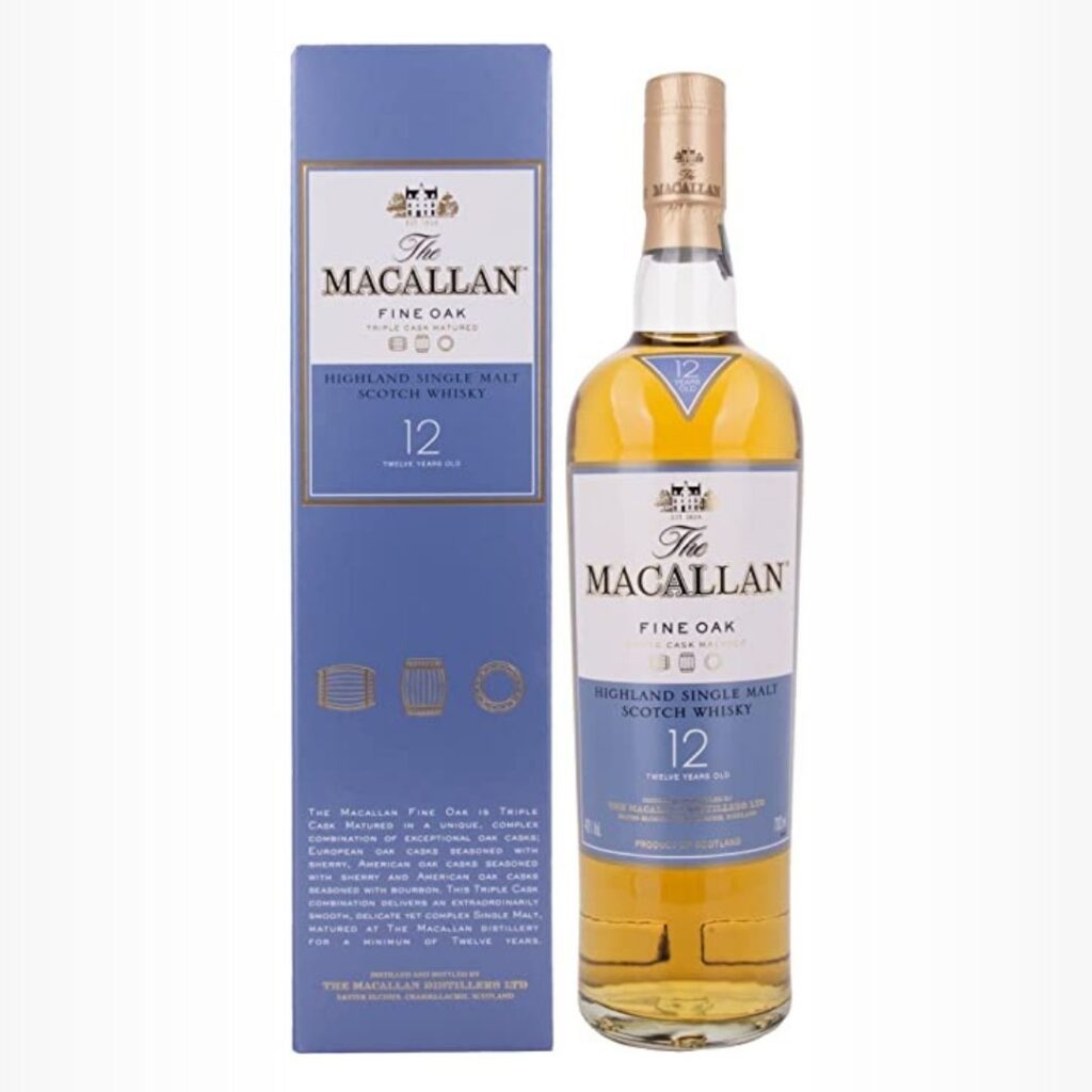 Whisky Macallan Fine Oak 12 anos