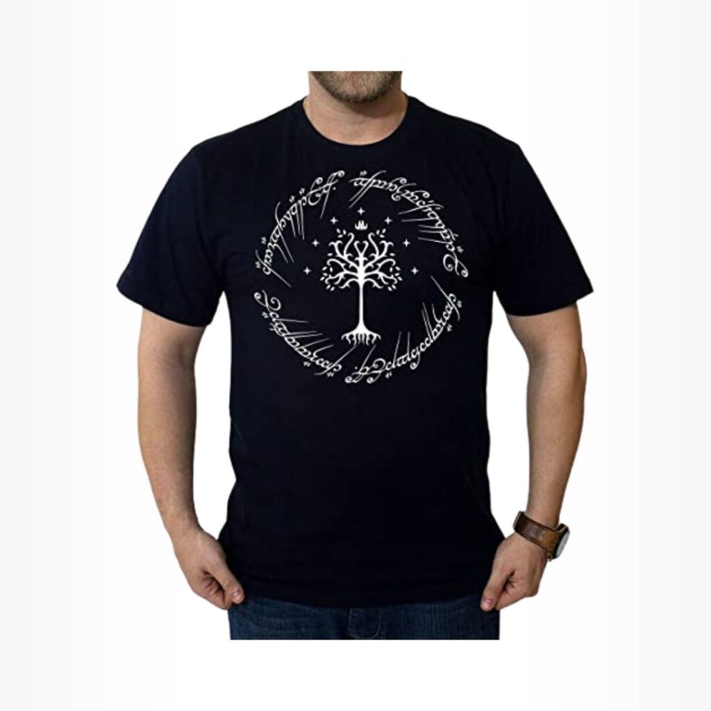 Camiseta personalizada do Senhor dos Anéis