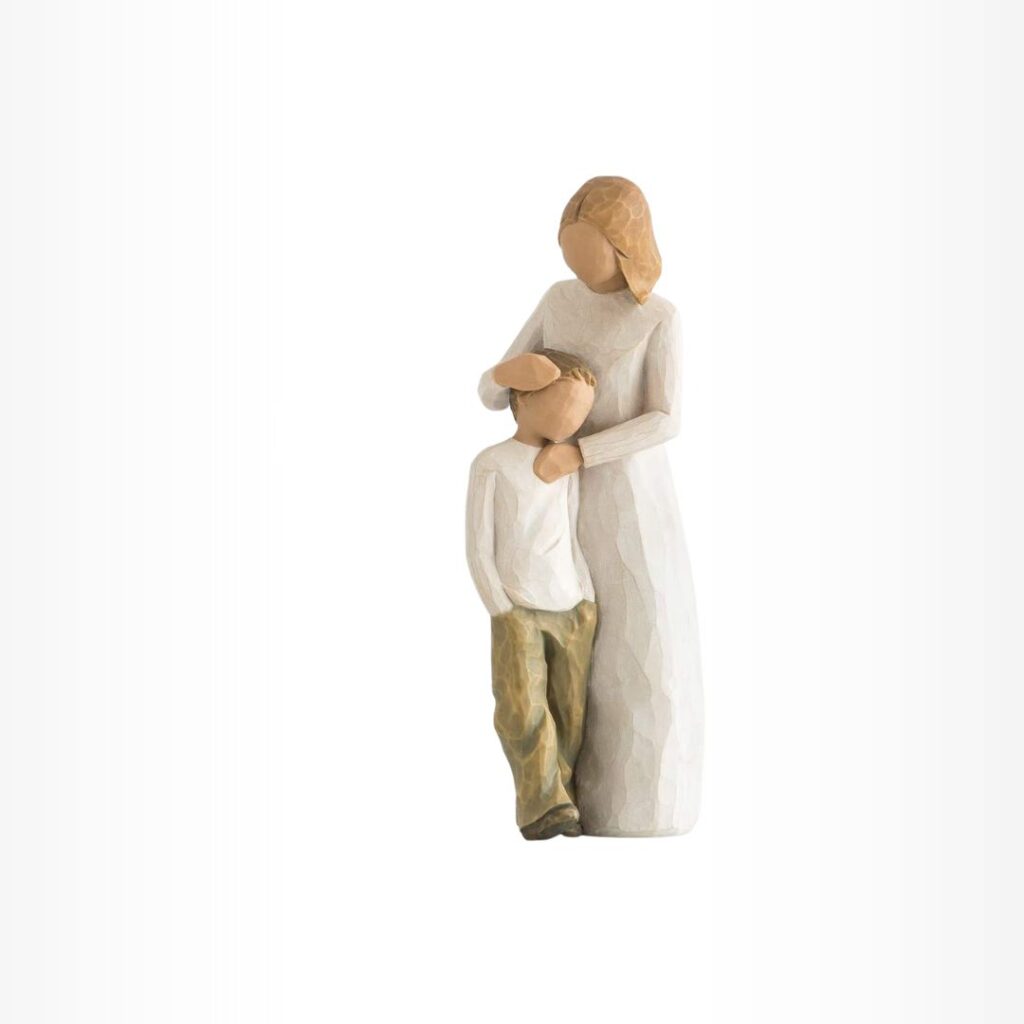 Estatueta Mãe e Filho